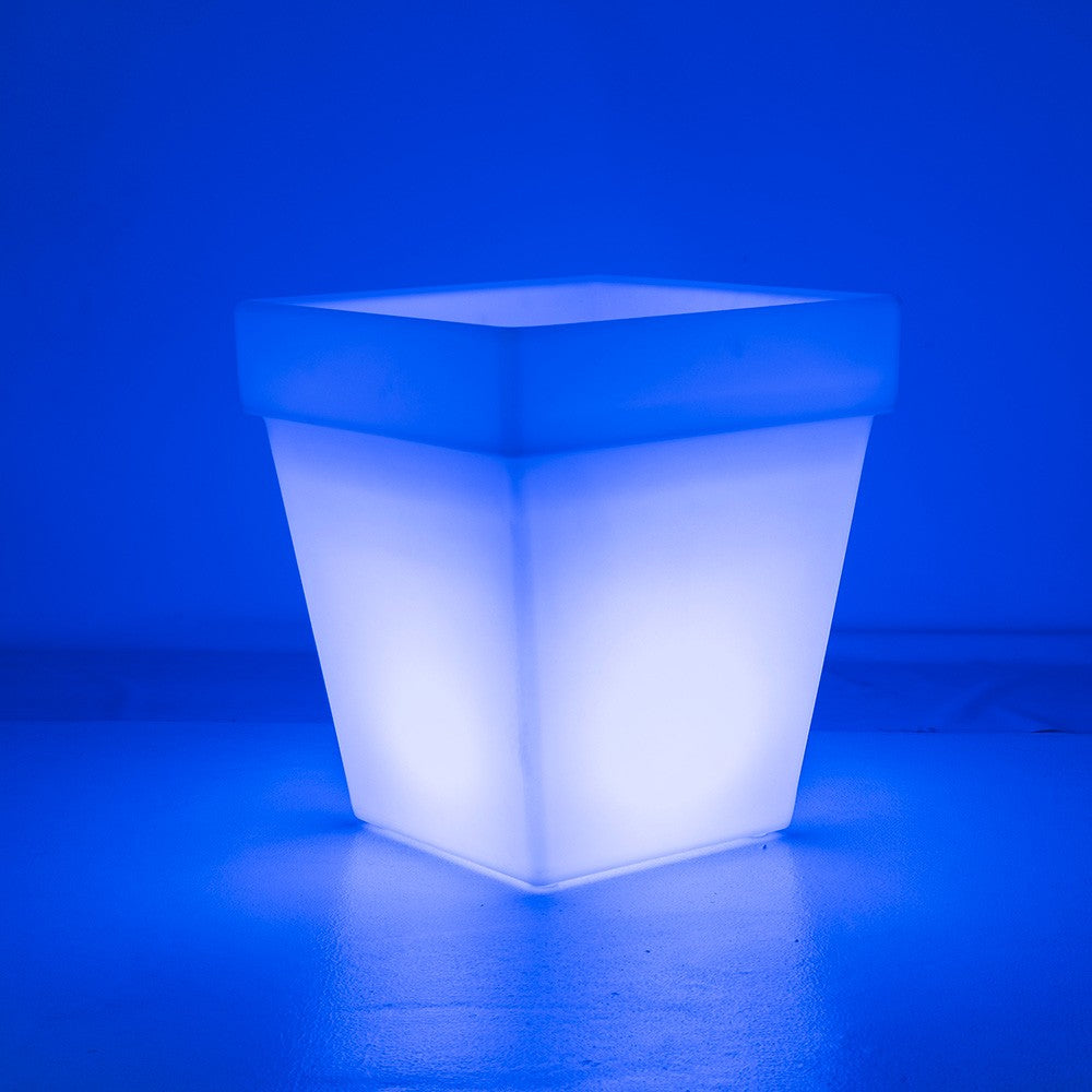 Pot Lumineux à LED Multicolore 60 x 66 cm - Square XXL