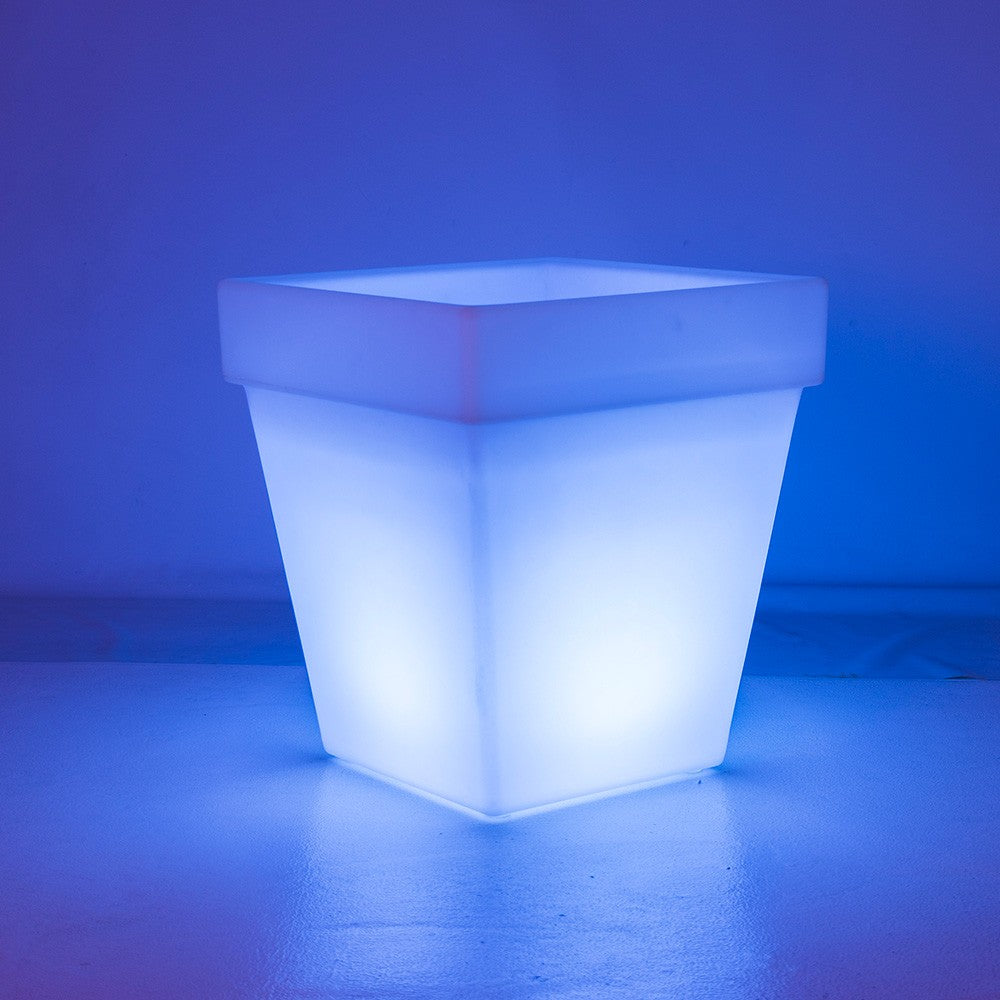 Pot Lumineux à LED Multicolore 60 x 66 cm - Square XXL