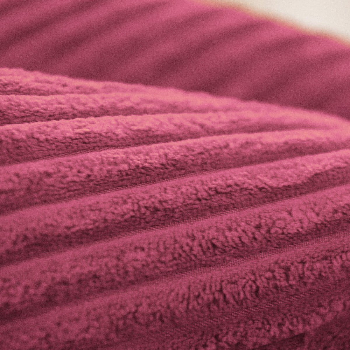 Empty Velvet Corduroy Pink Bean Bag Cover