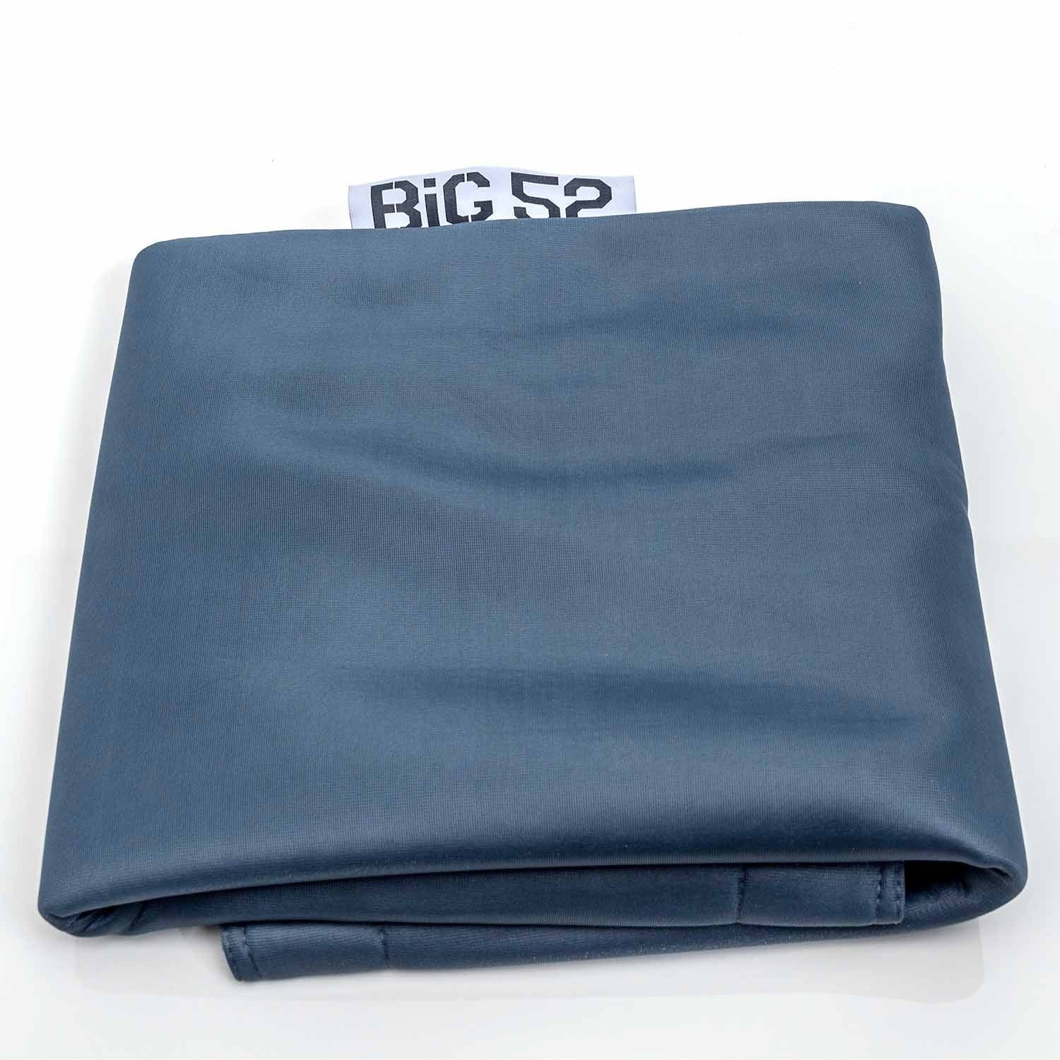 Housse pouf piscine rectangulaire vide Gris Anthracite