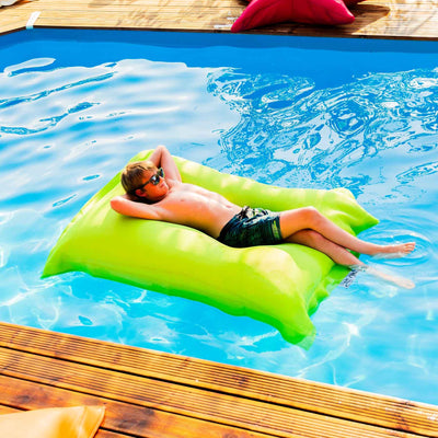 Pouf Piscine Vert