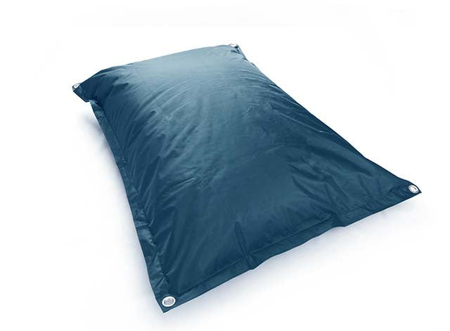 Housse Vide Pouf Géant XL Imperméable Extérieur Outdoor Bleu Pétrole IRON RAW BiG52