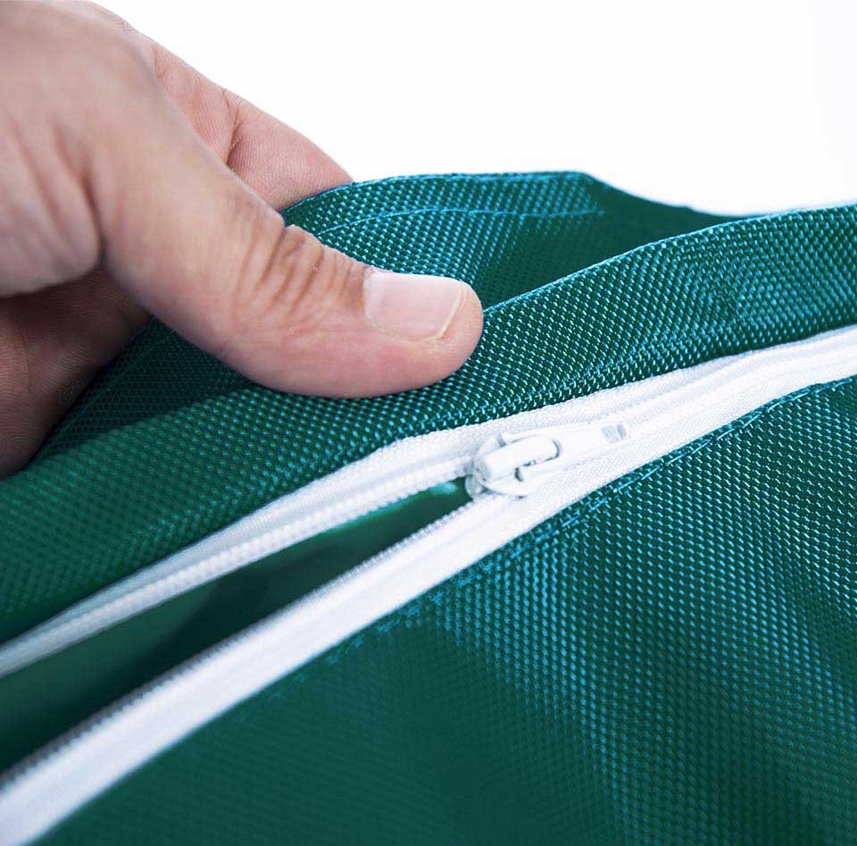 Copertura Vuota Pouf Gigante XL Impermeabile Esterno Outdoor Turchese RAW BiG52