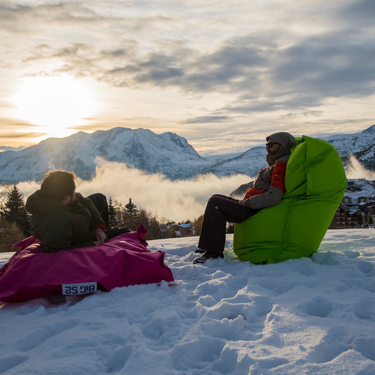 Pouf Géant XXL Blanc
