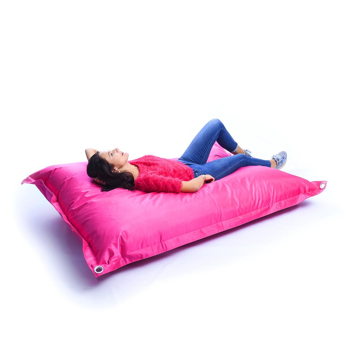 Pouf Extérieur Rose IRON RAW