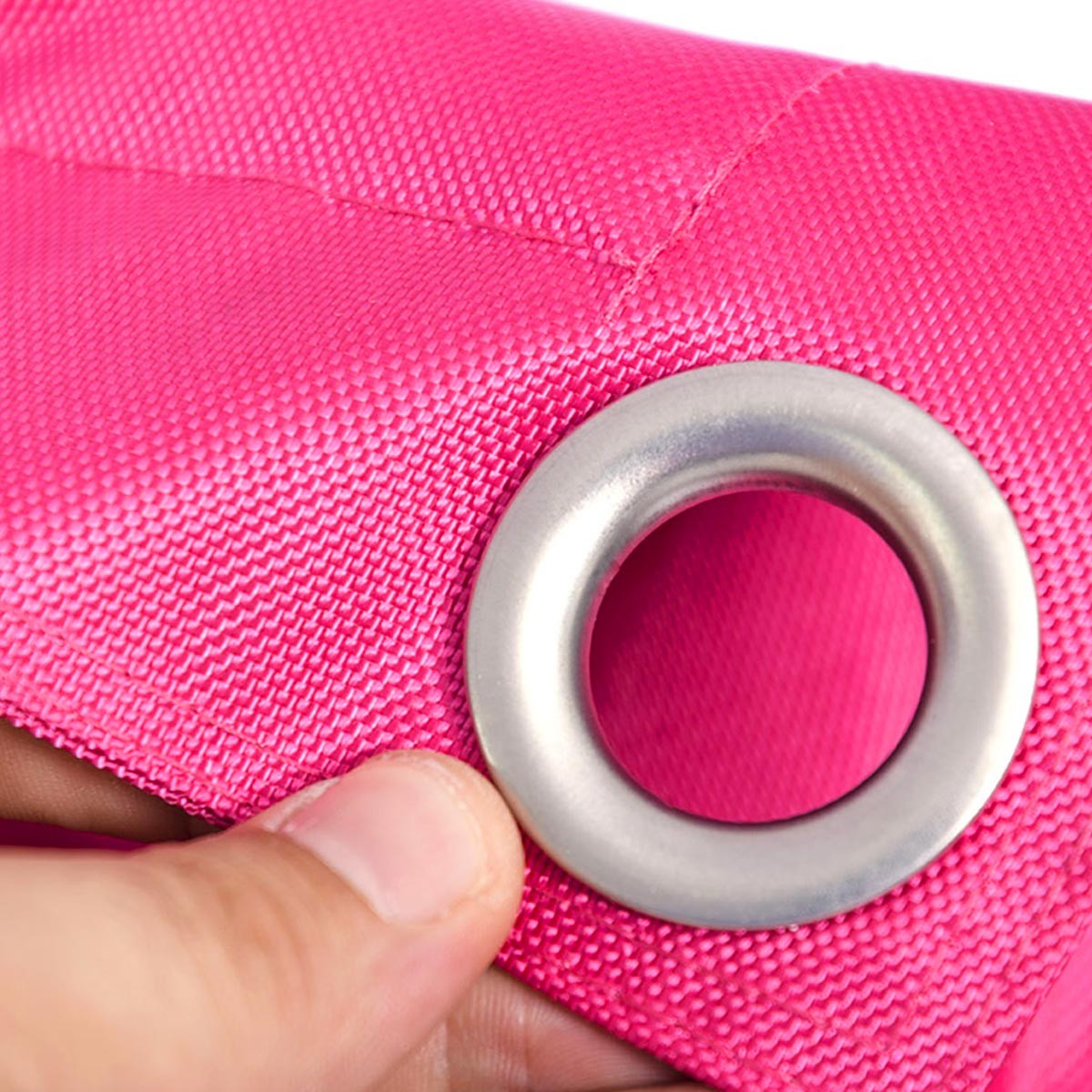 Outdoor Pink Pouf IRON RAW