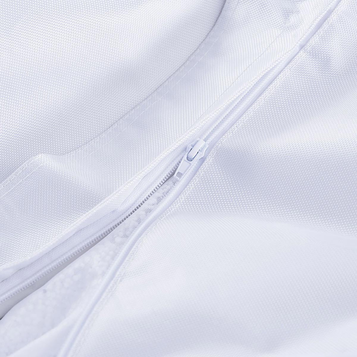 Housse Vide Pouf Extérieur IRON RAW Blanc