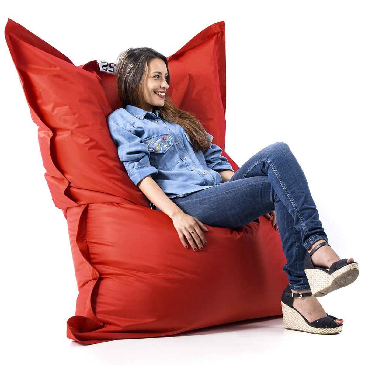 Pouf Géant XXL Rouge