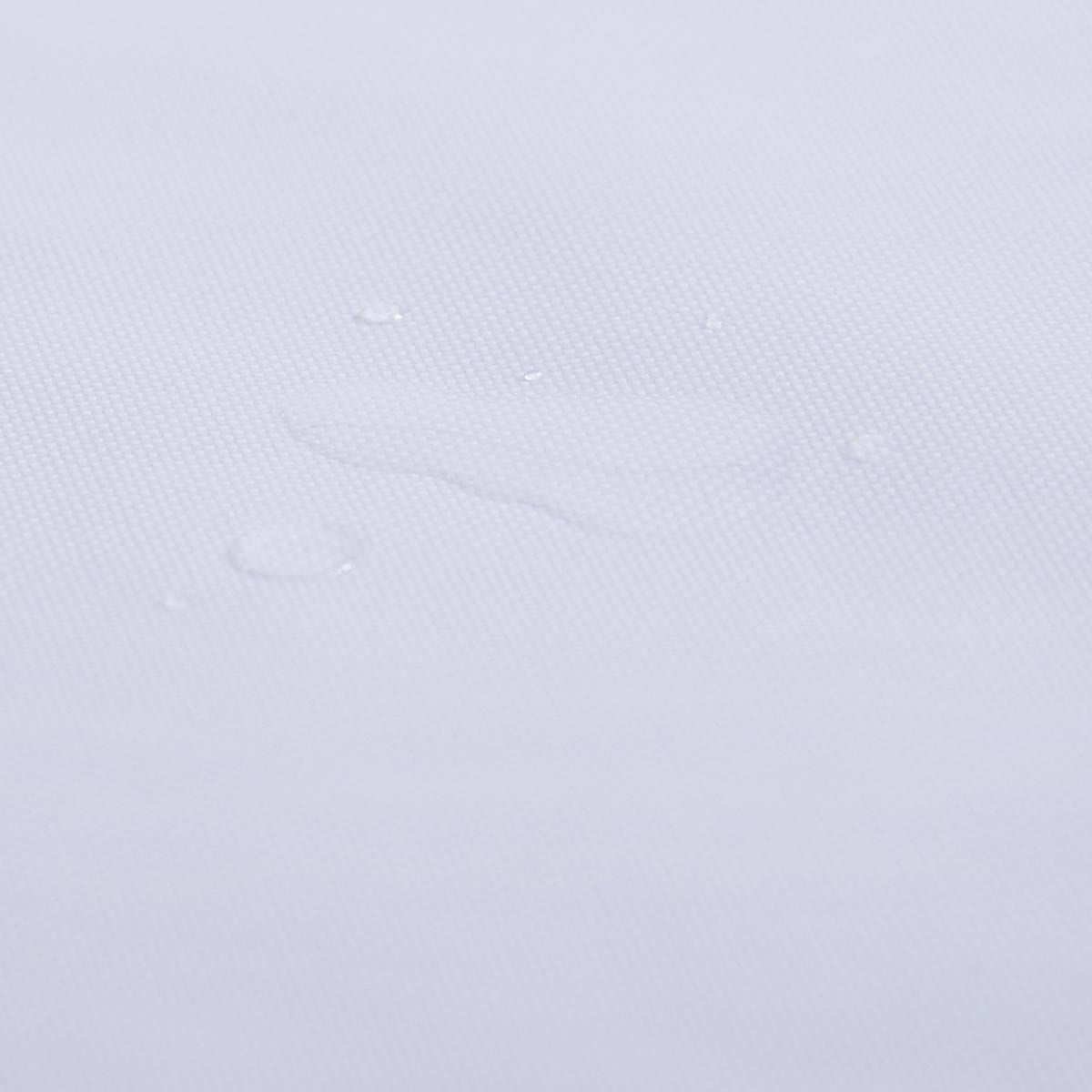 XXL White Classic Empty Pouf Cover