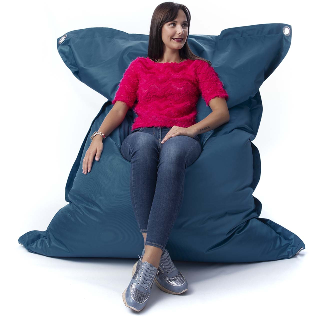 Puff Exterior Petróleo IRON RAW