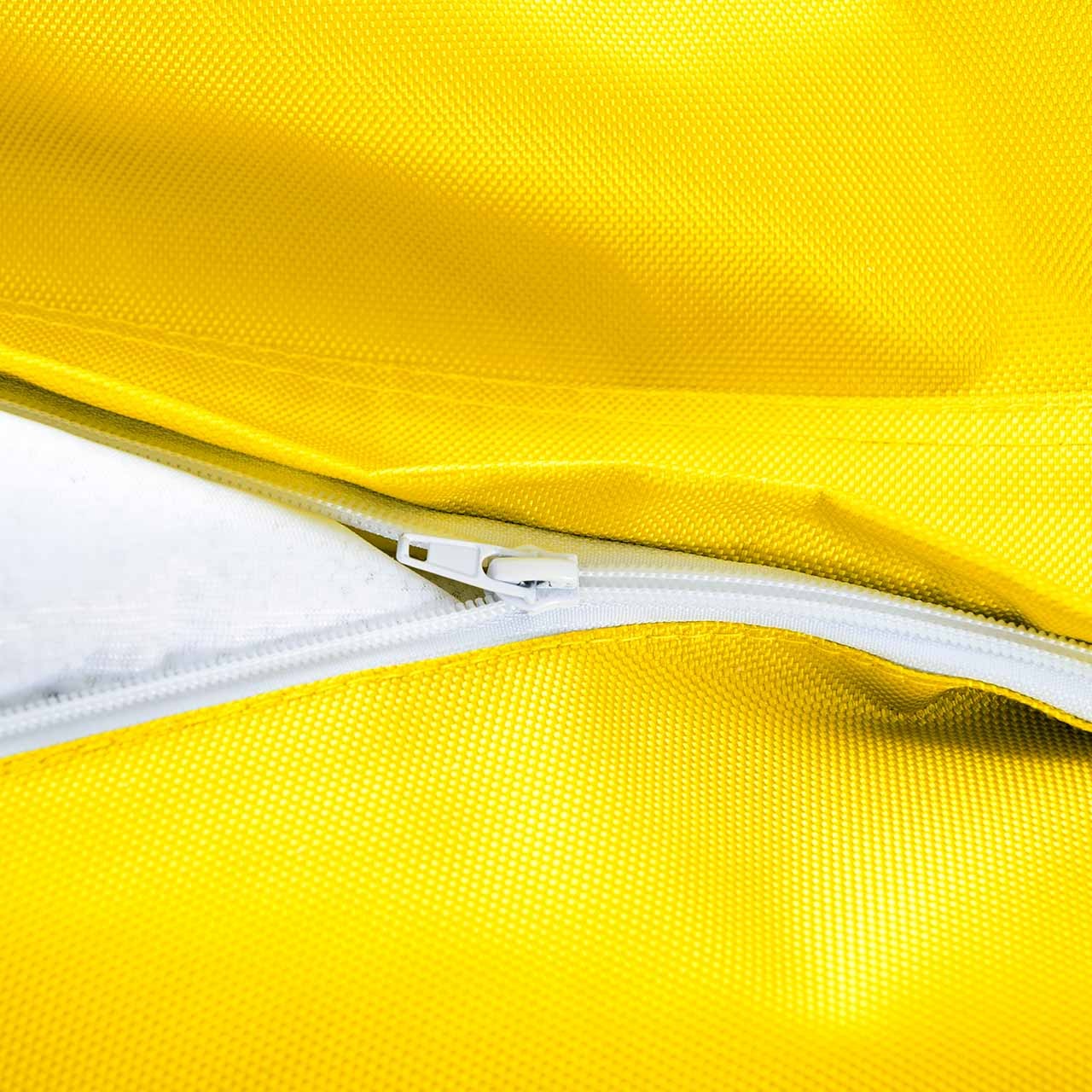 Yellow Outdoor Pouf IRON RAW