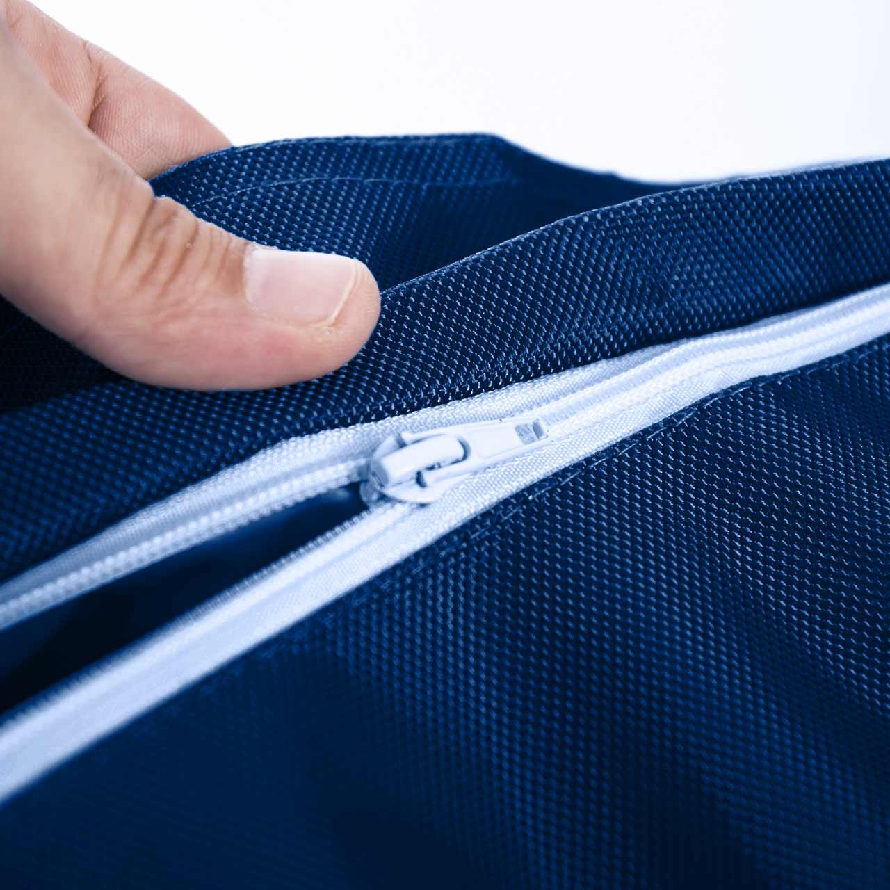 Puff Exterior Azul Marino IRON RAW