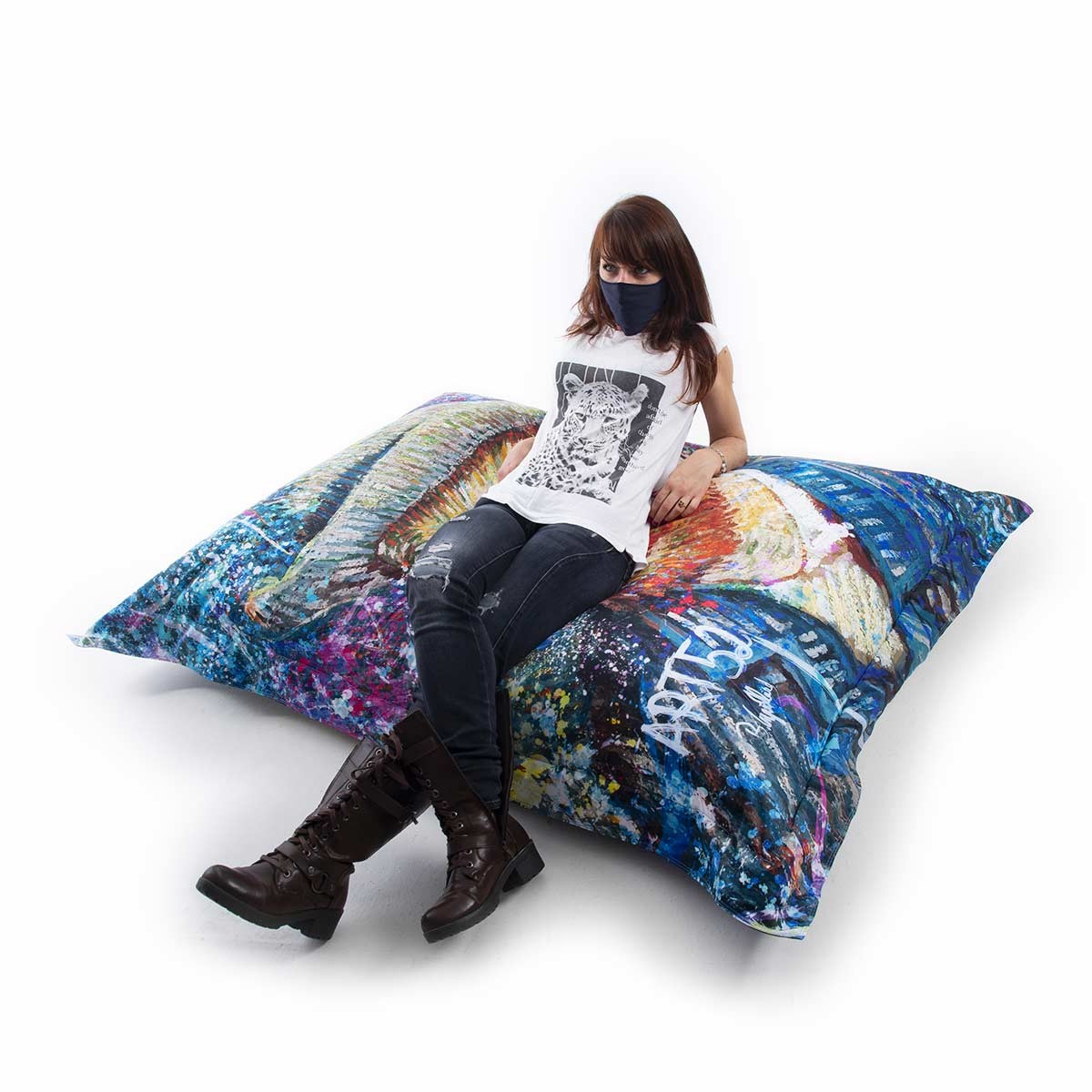 Pouf Gigante ART52® - Van Gogh POP