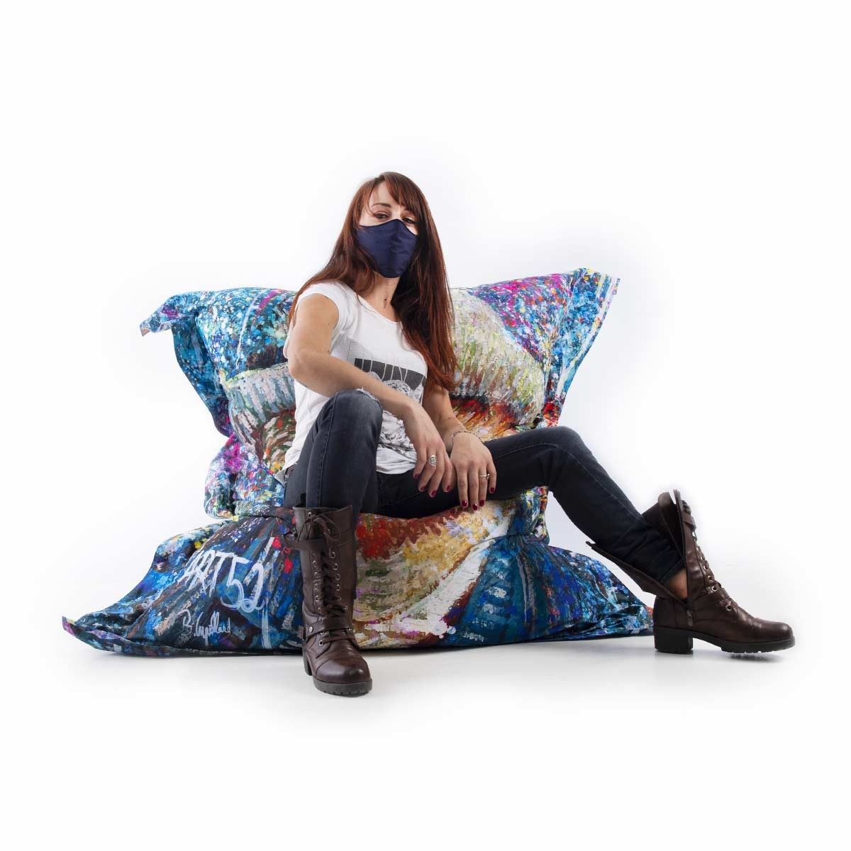 Pouf Gigante ART52® - Van Gogh POP