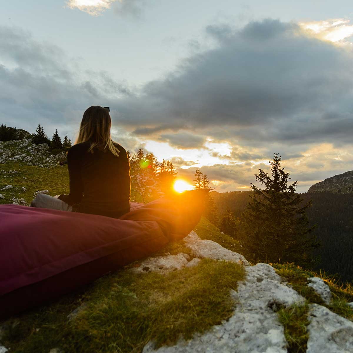 XXL Riesensitzsack Entenblau