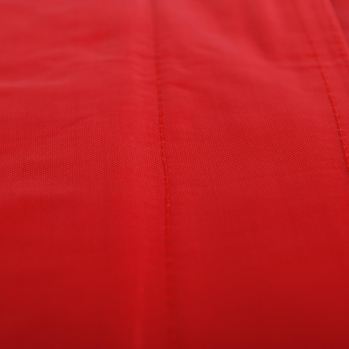 Pouf Géant XXL Rouge BiG52 Classic - tissu rouge texturé, couture centrale visible