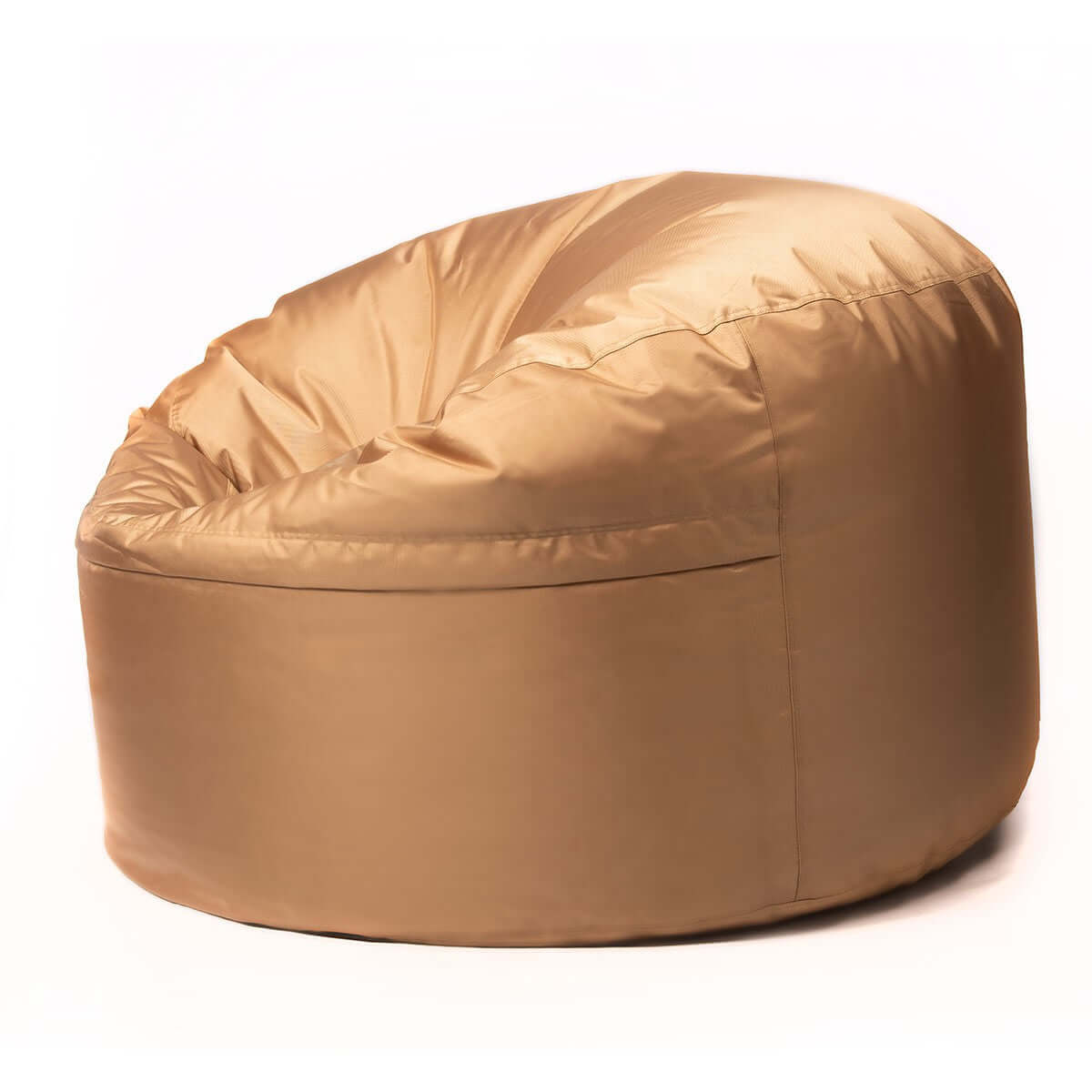 Pouf Géant Extérieur TiTAN Beige Sable XXL 140 x 75 cm en tissu outdoor pour jardin terrasse