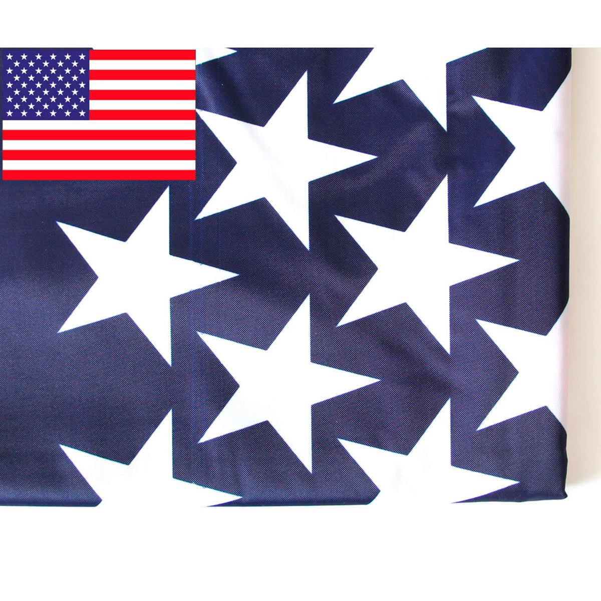 Housse Vide Pouf Drapeau USA imprimé étoiles et rayures Big52 XL (vendue seule, sans billes)