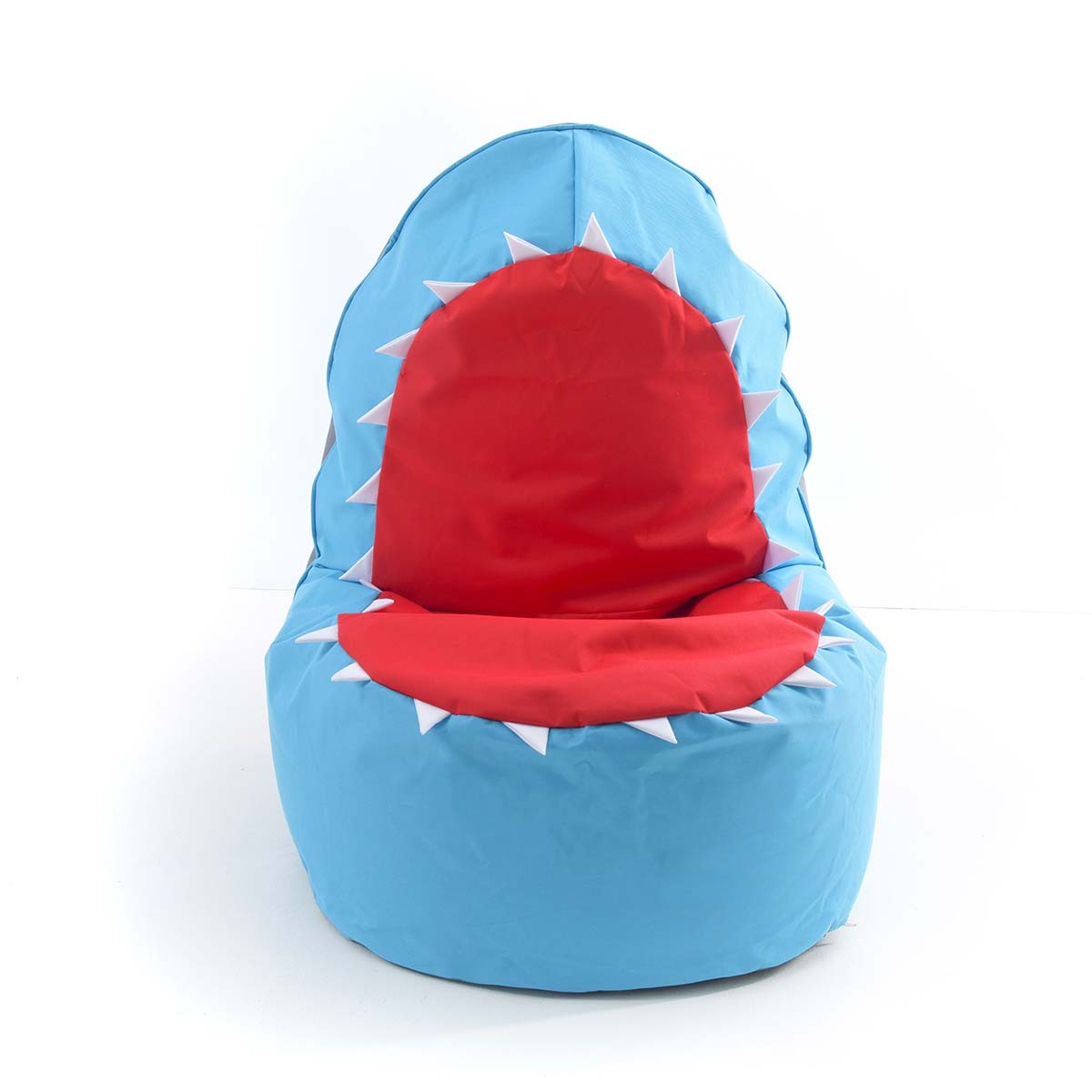 Pouf Enfant Design Requin Bleu Big52, pouf enfant en forme de requin bleu pour jouer et s’asseoir à l’intérieur