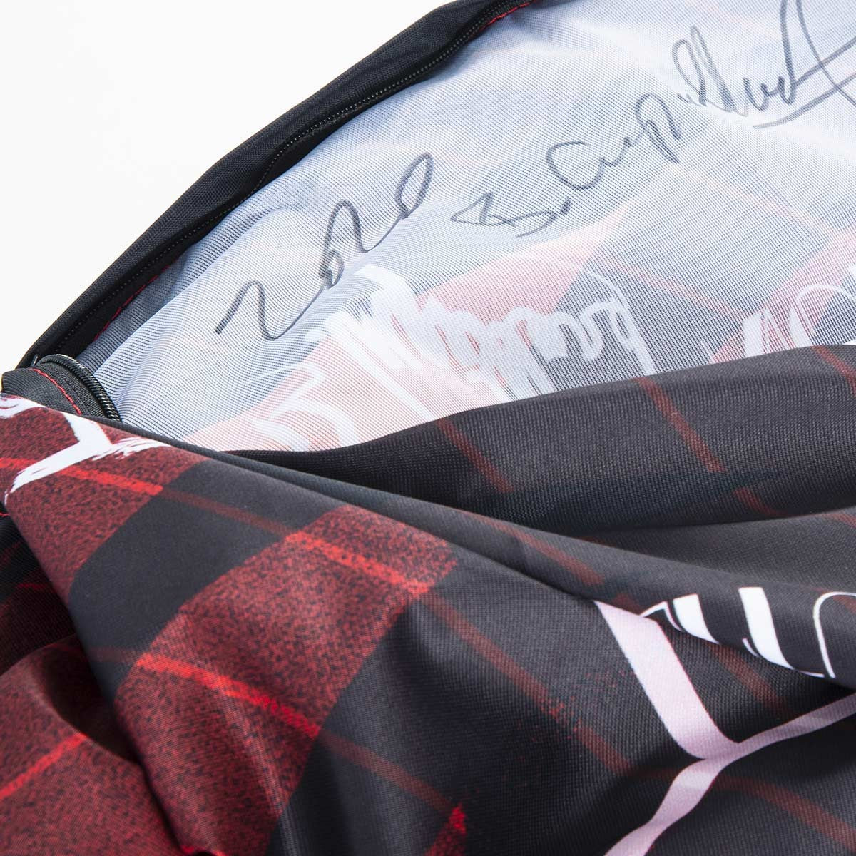 Pouf Géant ART52® - Futur : détail textile imprimé haute qualité, série limitée signée Benjamin Cupillard, 50 exemplaires