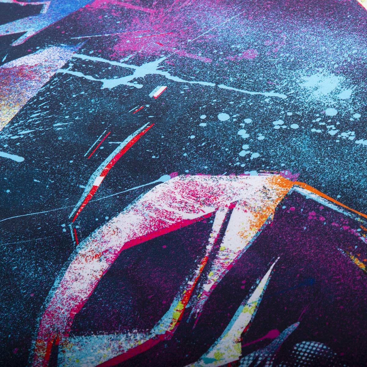 Pouf Géant ART52® - Lion Graf, œuvre Benjamin Cupillard imprimée haute qualité teintée dans la masse, série limitée