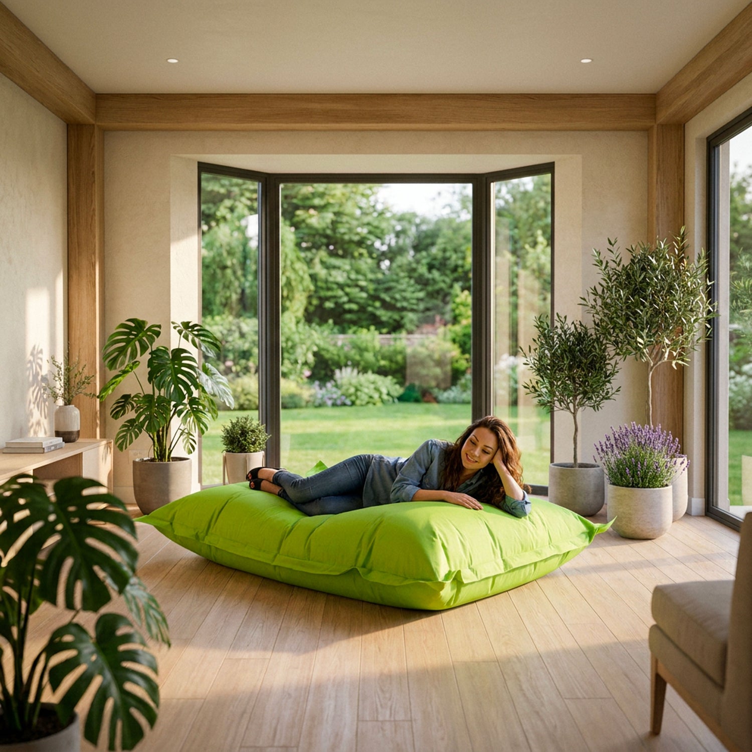 Pouf Gigante XXL Verde BiG52 Classic
