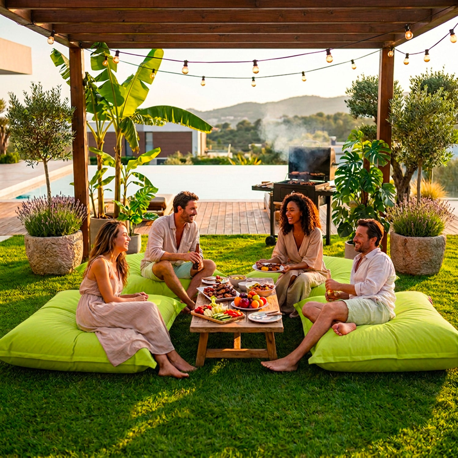 Pouf Gigante XXL Verde BiG52 Classic