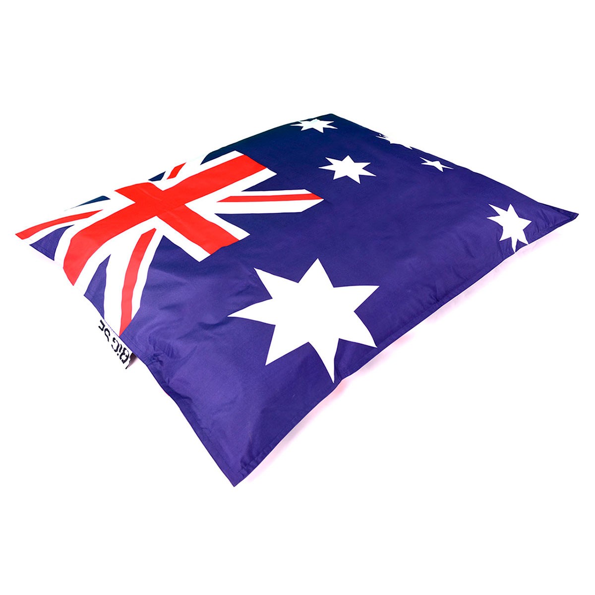Pouf Drapeau Australien BiG52 géant, coussin décoratif aux couleurs du drapeau australien, design étoilé