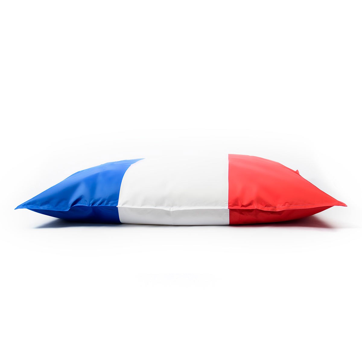 Pouf Drapeau Français, coussin géant bleu blanc rouge HD, confortable assise moelleuse