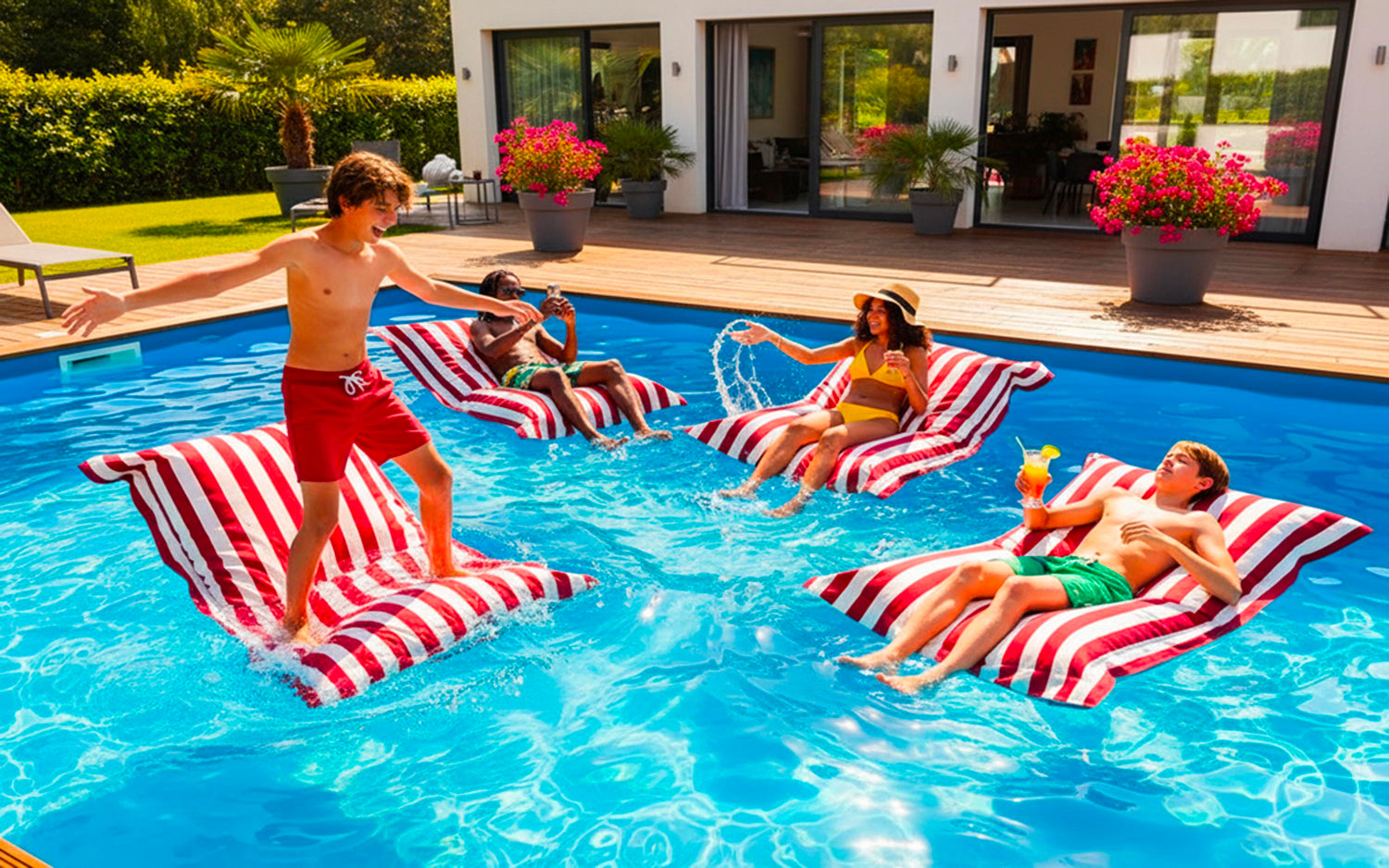 pouf piscine flottant pool big52 ado