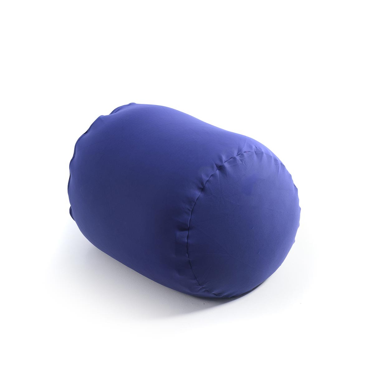 Pouf Repose Pieds Stretch Bleu Marine BiG52 : pouf tube confortable intérieur, tissu ultra-souple pour salon ou chambre
