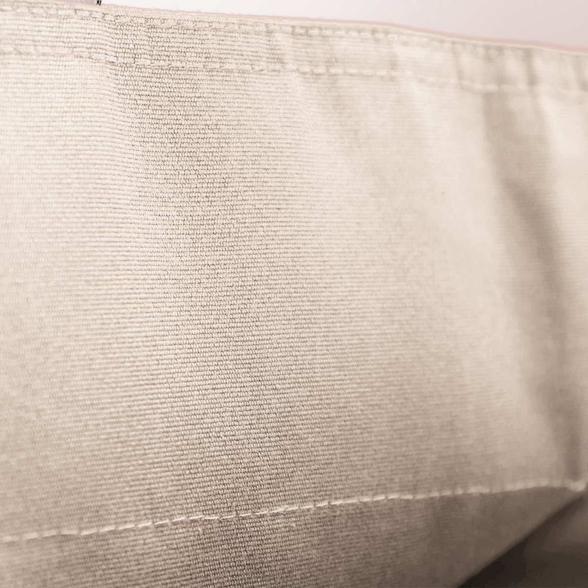 Pouf Voile Bateau Beige, tissu beige texturé, gros pouf 170x130 cm pour intérieur et extérieur