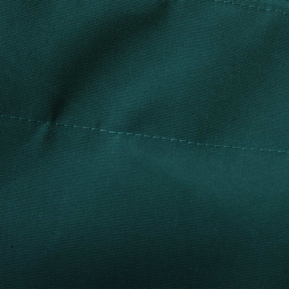 Détail tissu Pouf Voile Bateau Vert vert nautique, coutures décoratives