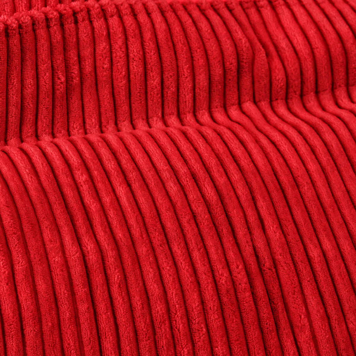 Red Corduroy Bean Bag