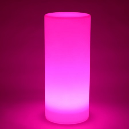 Mehrfarbige LED-Lichtsäule - RUND 80 cm