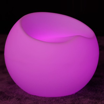 Poltrona luminosa a LED multicolor Drop Chair