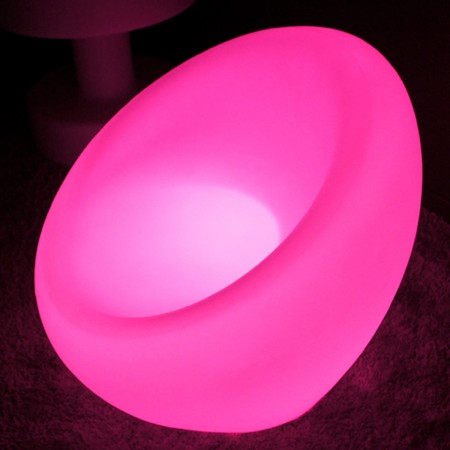Mehrfarbiger LED-Lichtsessel - KRESLO - 65 cm
