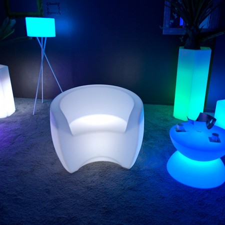 XL Multicolor LED beleuchteter Sessel