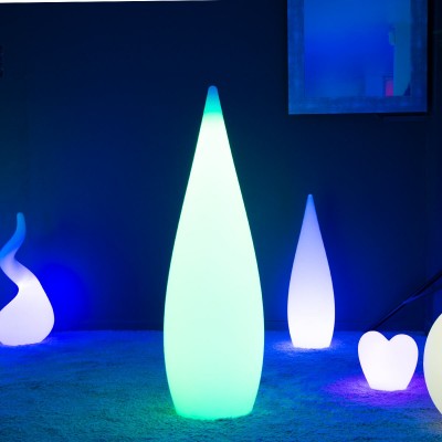 Goccia LED multicolore - SKAL - 120 cm