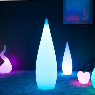 Mehrfarbiger LED Light Drop - SKAL - 120 cm