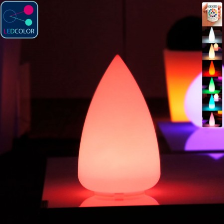 Mehrfarbiger LED Light Drop - SKAL - 33 cm