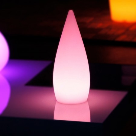 Gota de luz LED multicolor - SKAL - 37 cm