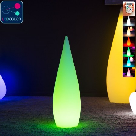 Goccia LED multicolore - SKAL - 80 cm