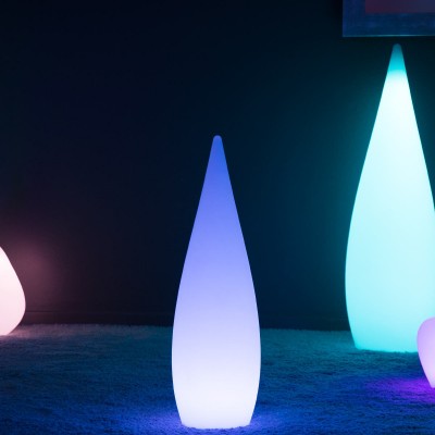 Gota de luz LED multicolor - SKAL - 80 cm