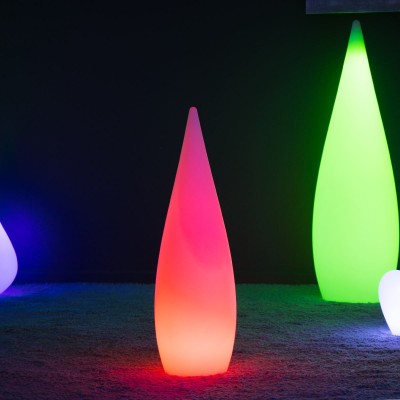Goutte Lumineuse à LED Multicolore - SKAL - 80 cm