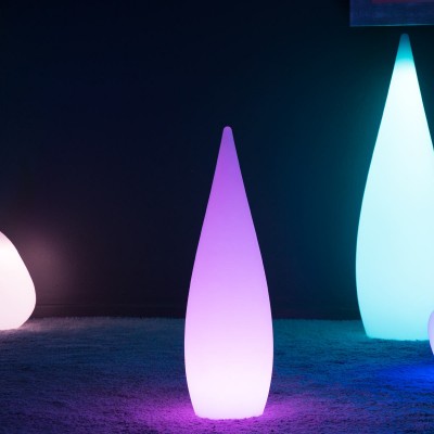 Mehrfarbiger LED Light Drop - SKAL - 80 cm