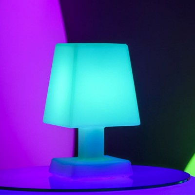 Lámpara de mesa LED multicolor - ABA - S SQUARE