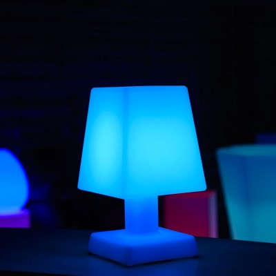 Lampada da tavolo a LED multicolore - ABA - S SQUARE