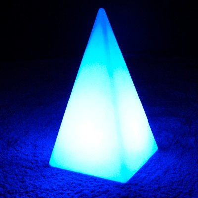 Pirámide de luz LED multicolor - PYRAMIS - 48 cm