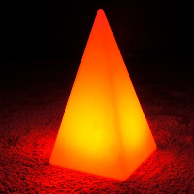 Pirámide de luz LED multicolor - PYRAMIS - 48 cm